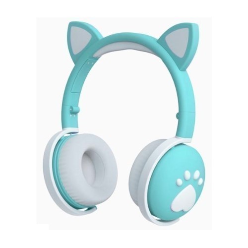 AURICULAR BK1 TURQUESA/GRIS CAT INALAMBRICO